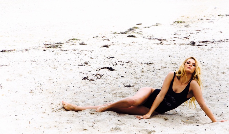 Female model photo shoot of Rochelle Rosemari in East End Beach, Portland, Maine