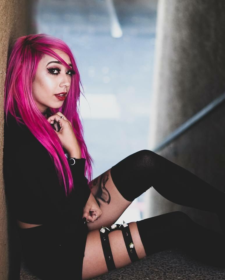 Female model photo shoot of Nitrah Neon