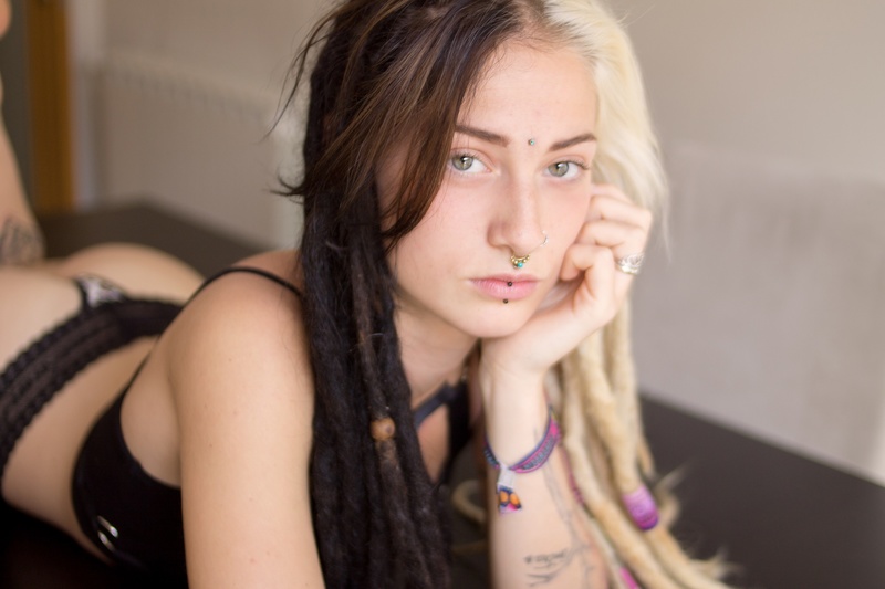 Female model photo shoot of Sinnie Hime in Lisboa, Portugal