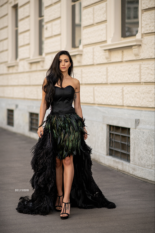 Female model photo shoot of Delisova