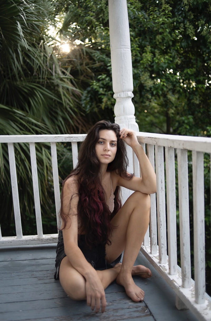Female model photo shoot of Callah in Charleston, SC