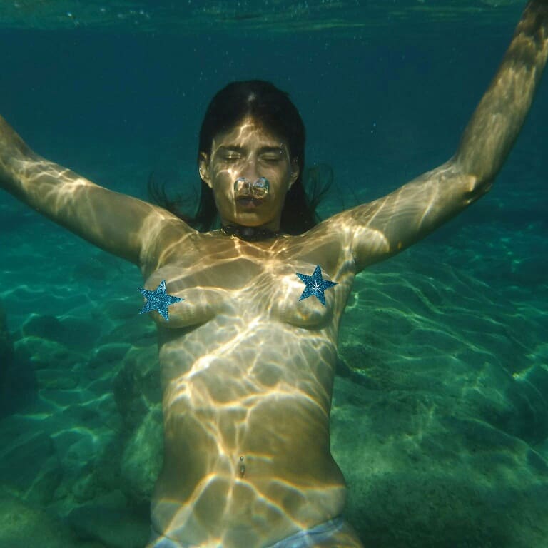 Female model photo shoot of Natalie Gathi in Gaudos Island, GR