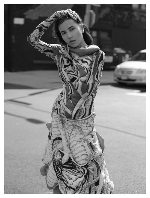 Female model photo shoot of Karina NYC