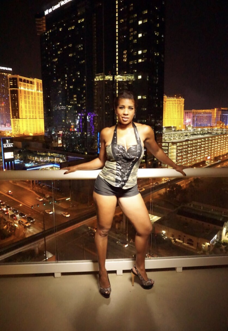 Female model photo shoot of Pamblaze in Las Vegas