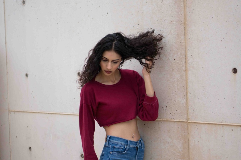 Female model photo shoot of Jasmeet Gill