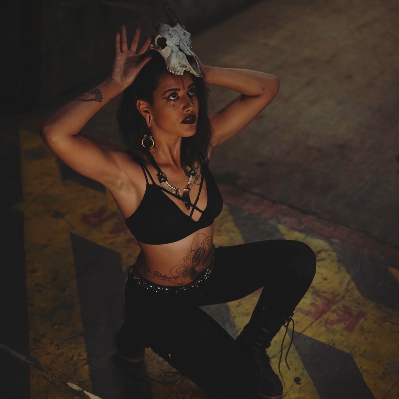 Female model photo shoot of Lotusnectar in Oakland, ca