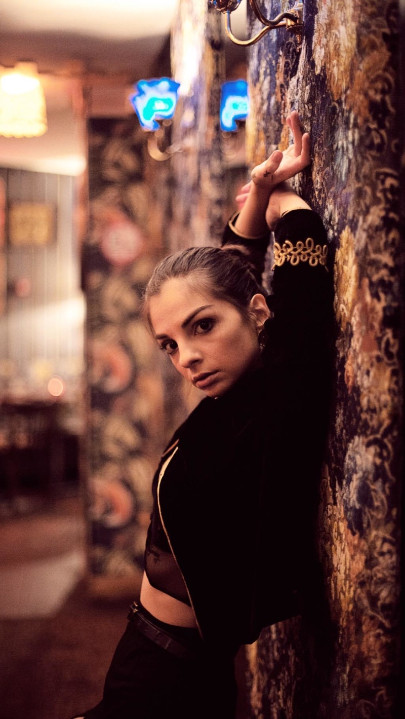 Female model photo shoot of KatherineBlack in Paros