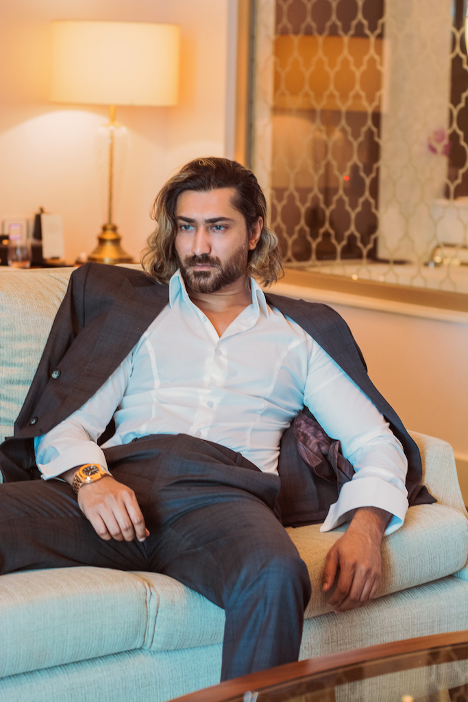 Male model photo shoot of JUWAN ALY in Dubai