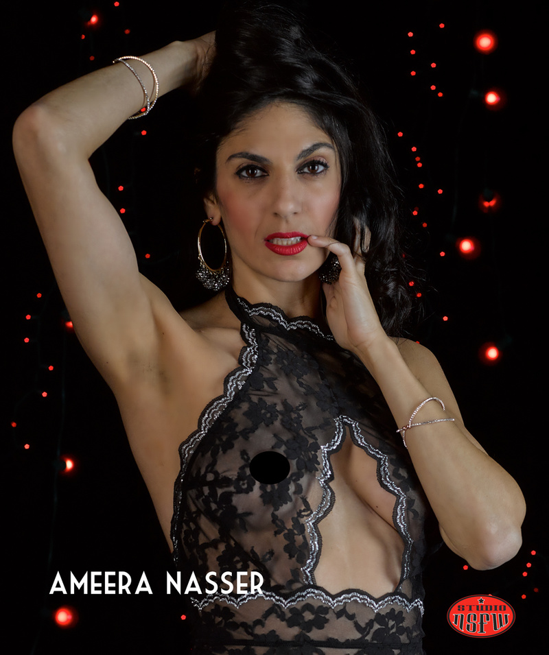 Female model photo shoot of Ameera_arabian unicorn by Studio NSFW