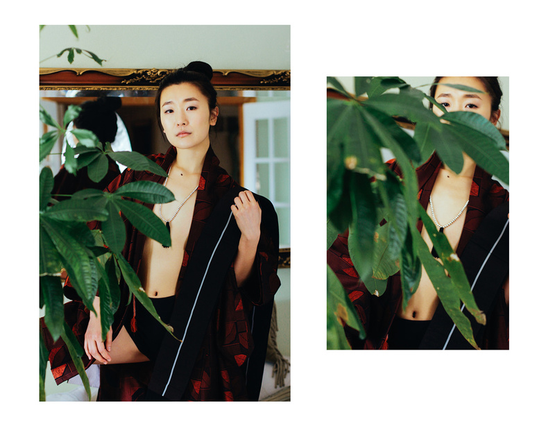 Female model photo shoot of Nagisa Okano by Frankie Perez