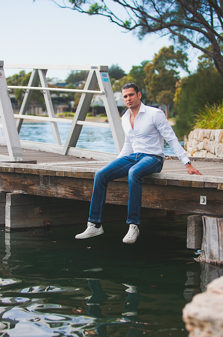 Male model photo shoot of Anthony M by tagofabic in Blackwattle Bay, Sydney