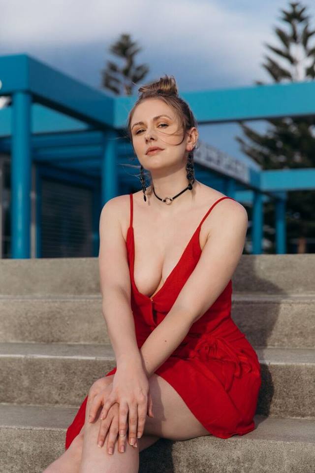Female model photo shoot of Kat Dembickjy