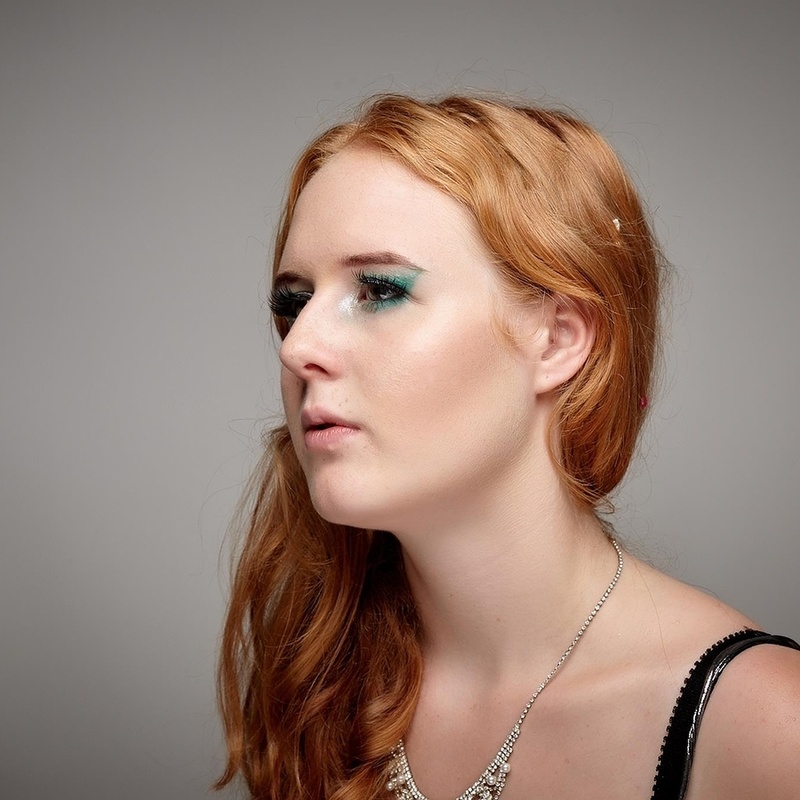 Female model photo shoot of Overture makeup