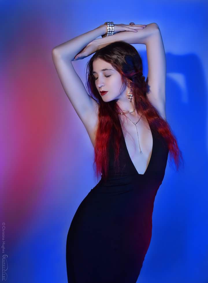 Female model photo shoot of Shelby King-Palmer in Lumino Studios