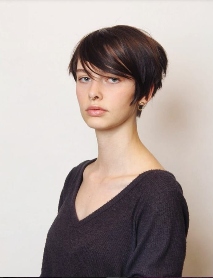Female model photo shoot of Ashley Christine Hair in New York