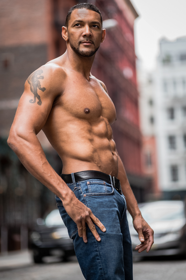 Male model photo shoot of OlivierLucenay and fitnessmodel in Chelsea NY