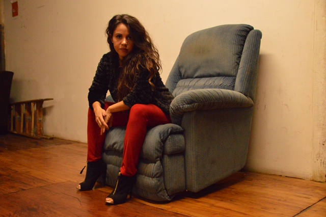 Female model photo shoot of cdean17 in Art Factory- Paterson, NJ