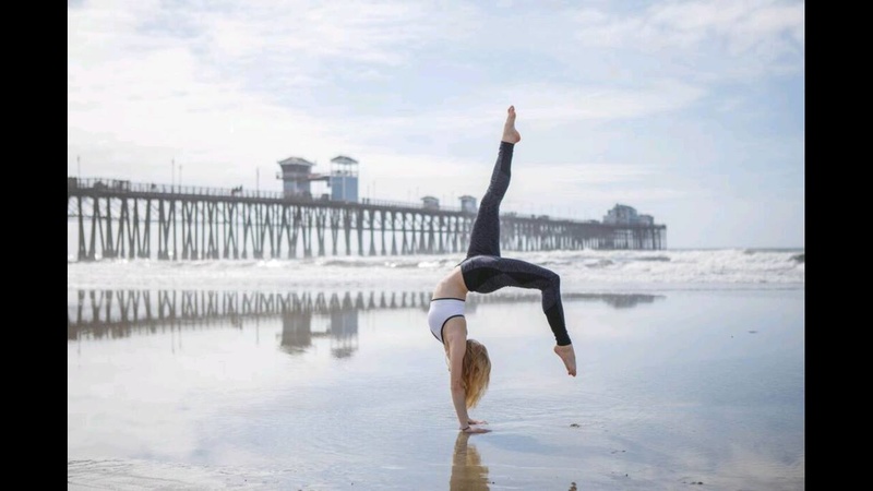Female model photo shoot of MichaelaJLFrost in Oceanside Beach, San Diego, California