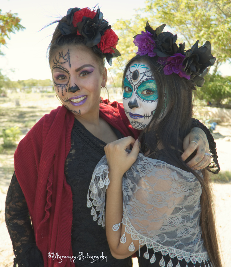 Male and Female model photo shoot of Agramzu Imagery and Marissa Nicole Lopez by Agramzu Imagery in San Jose De Armijo Cemetary, Albuquerque, New Mexico, USA