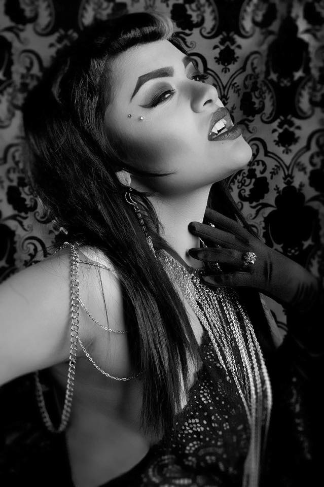 Female model photo shoot of Kitti Von Paige