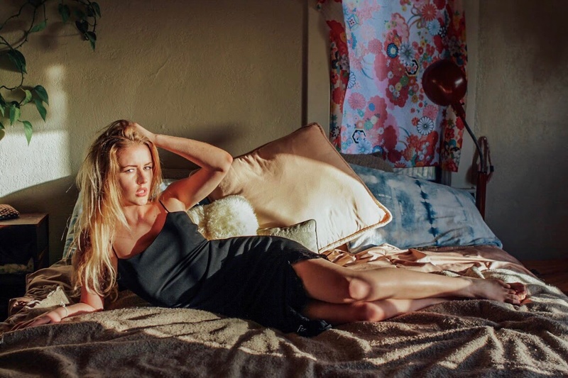 Female model photo shoot of AnnaMichel in Moss Landing, CA