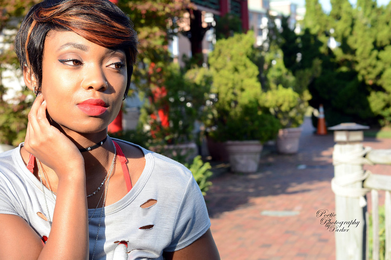 Female model photo shoot of Tia LaChelle by Poetic Photography by P