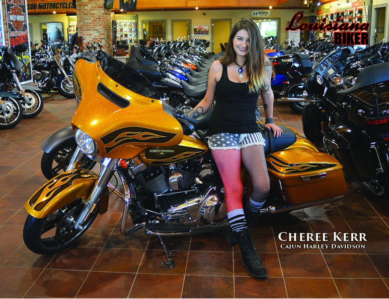 Male model photo shoot of BikerHosting in Cajun Harley-Davidson