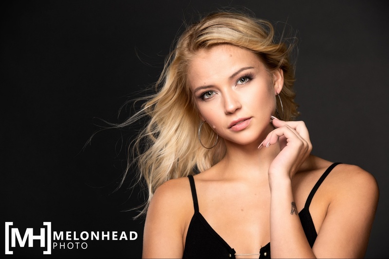 Female model photo shoot of Melonhead Photo