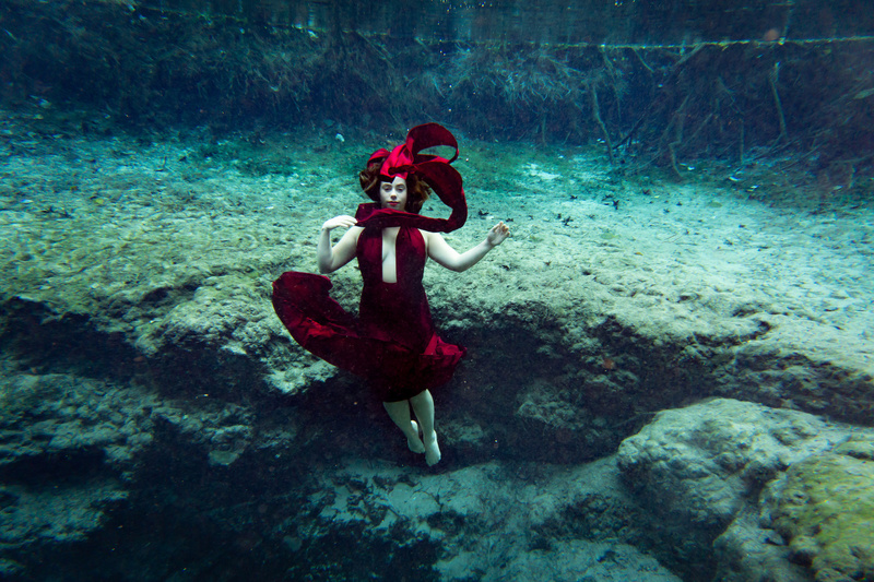 Female model photo shoot of annaclapper in Ginnie Springs, FL