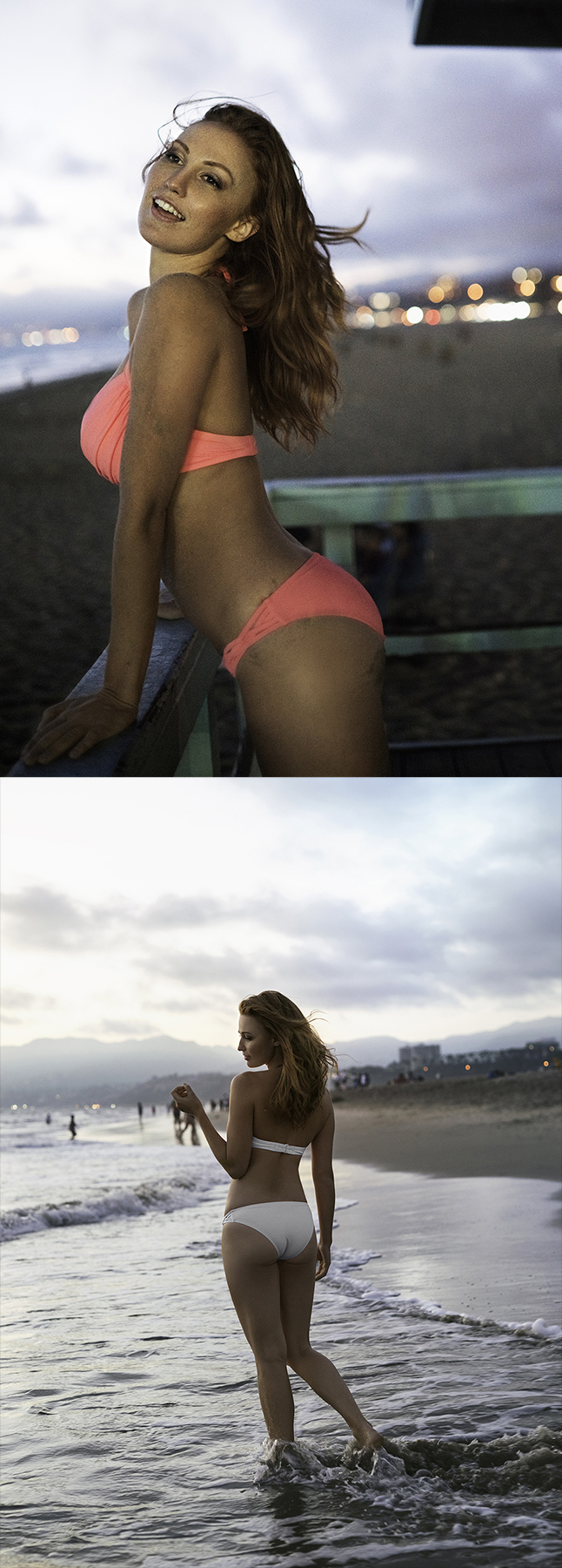Male and Female model photo shoot of Elko W Photography and Claire DellaMar in Santa Monica, Ca