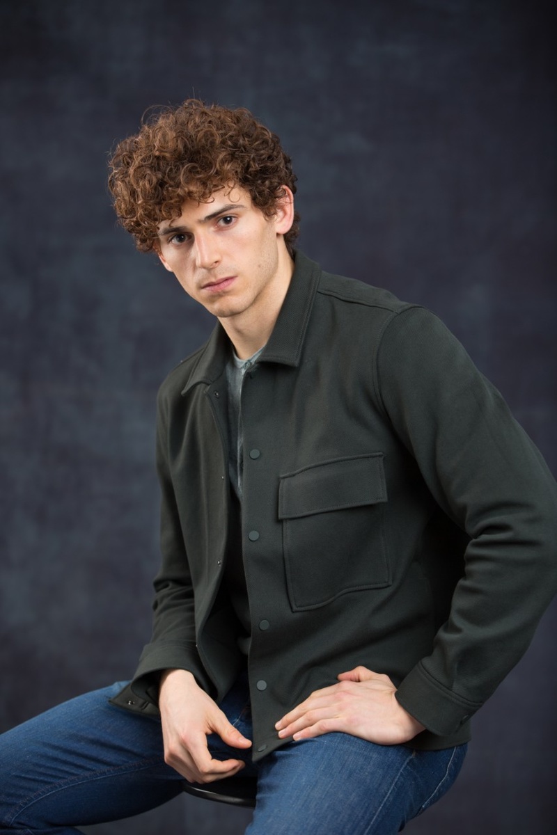 Male model photo shoot of Arribasg by Daniel Bendjy in DUMBO