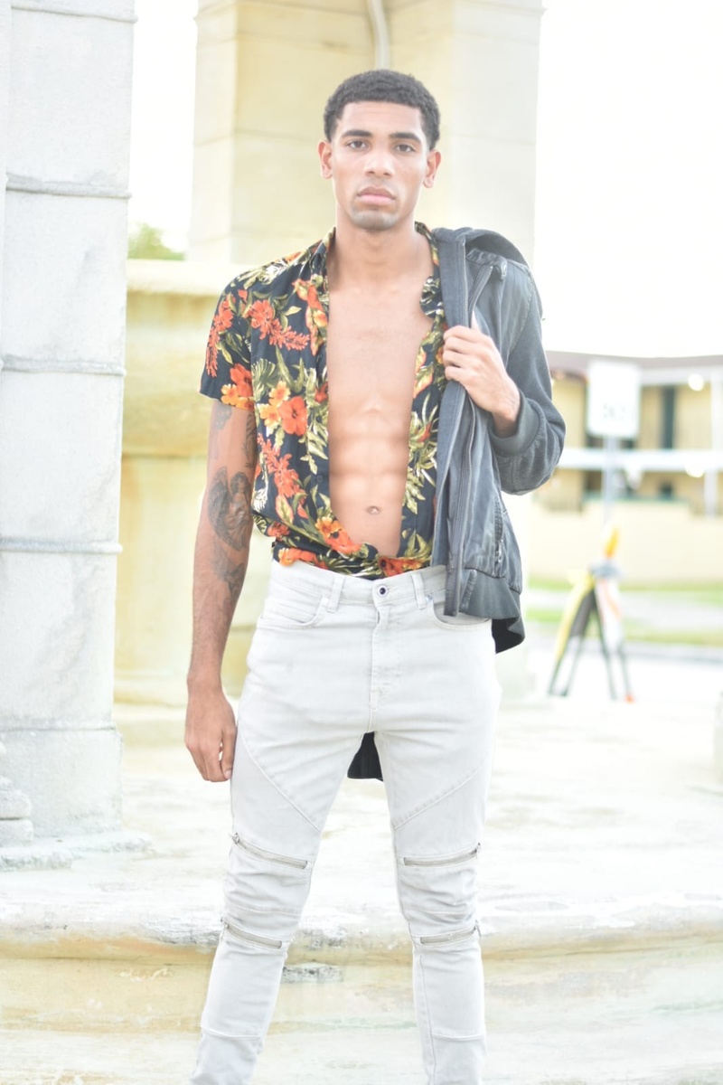 Male model photo shoot of Chris_Z in Miami Beach