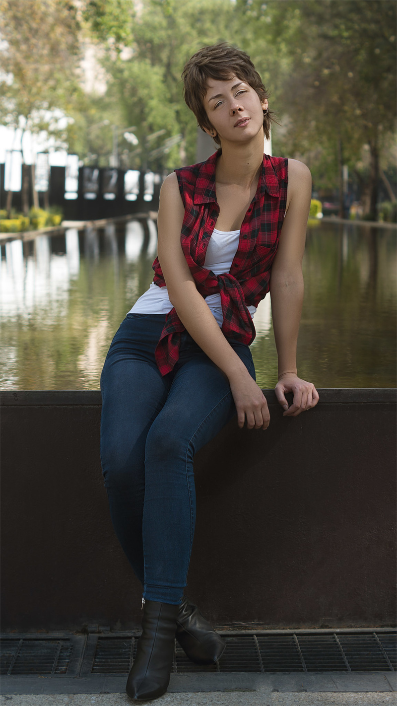 Female model photo shoot of VeronicaGreenbeyn in CDMX, Mexico