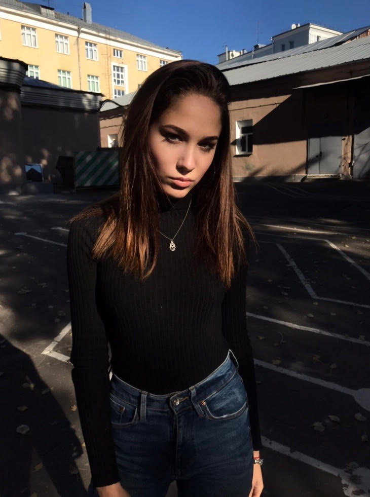 Female model photo shoot of anastasiashkretova in Moscow