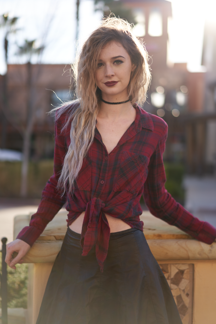 Female model photo shoot of icyyxrose