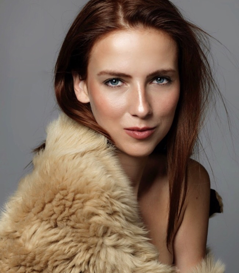 Female model photo shoot of Katka Krajcovic in NYC