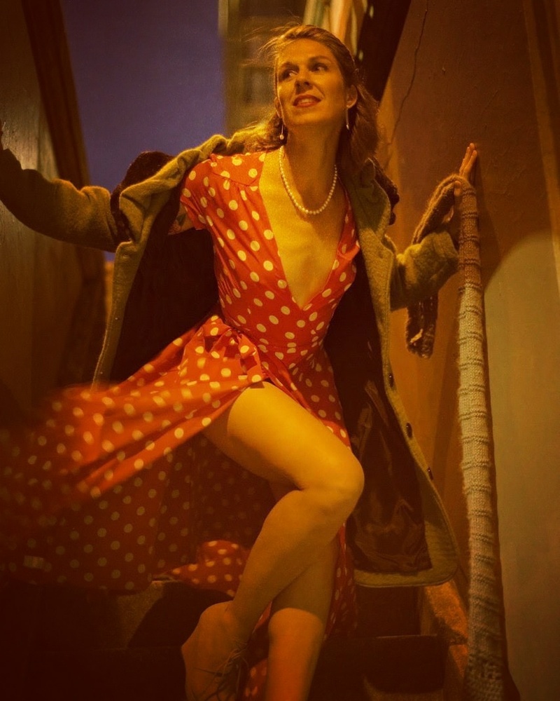 Female model photo shoot of RebeccaPela by Hernanp in San Francisco