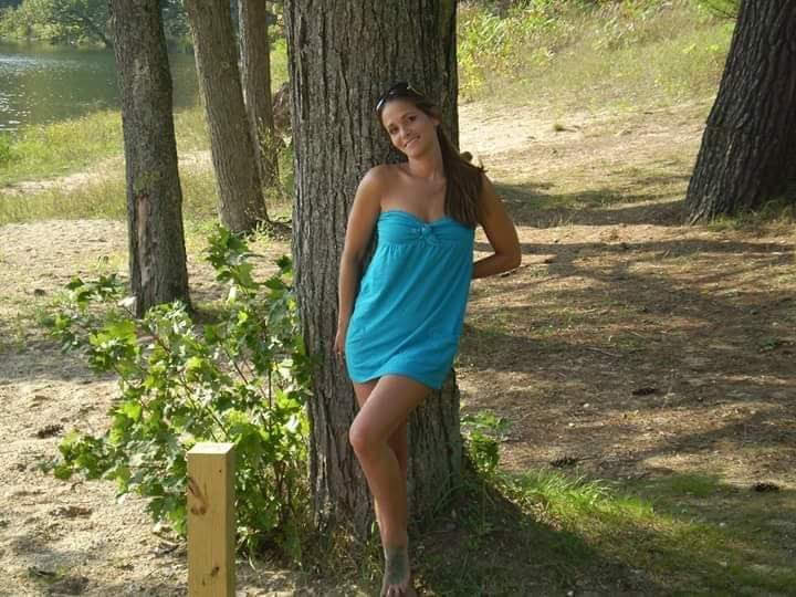 Female model photo shoot of Aprilking in Loon lake Michigan