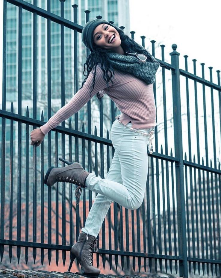Female model photo shoot of Dorian Munday by JYP1M in Cincinnati,OH