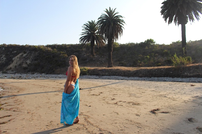 Female model photo shoot of kamcea in Santa Barbara