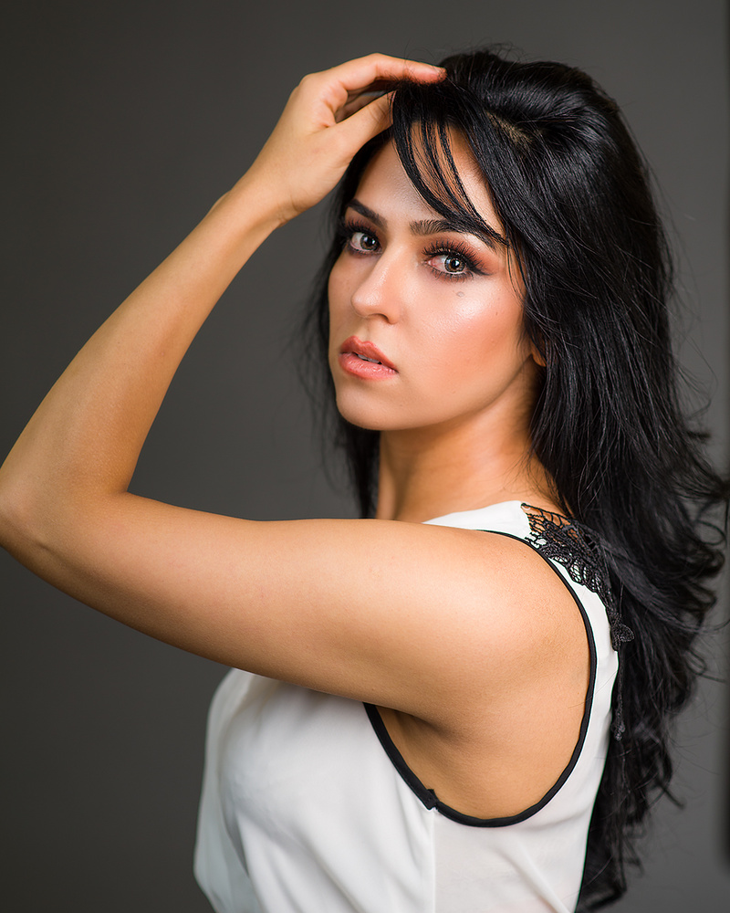Female model photo shoot of Madina Jan by Dennis Soans Photography