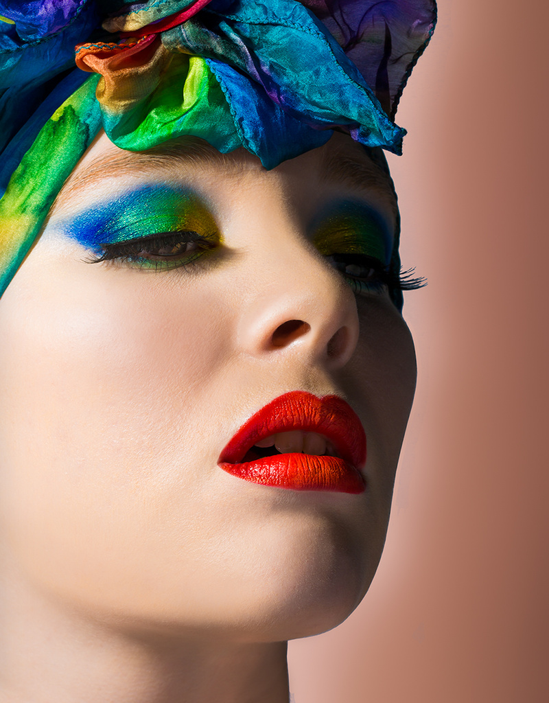 Female model photo shoot of Makeup by Faina