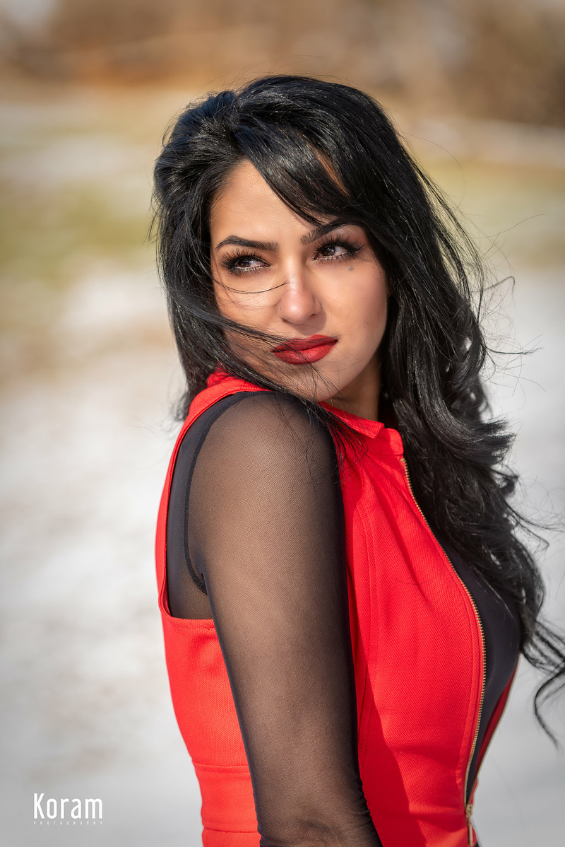Female model photo shoot of Madina Jan by Koram Photography