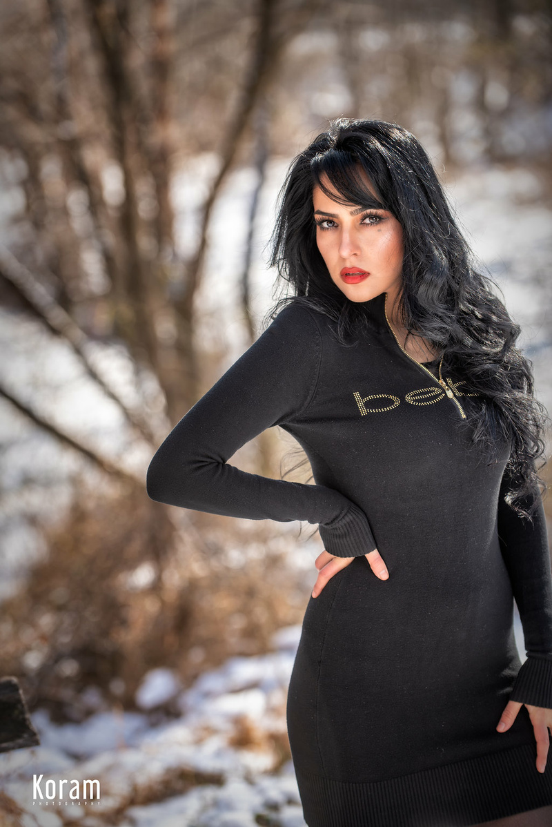 Female model photo shoot of Madina Jan by Koram Photography