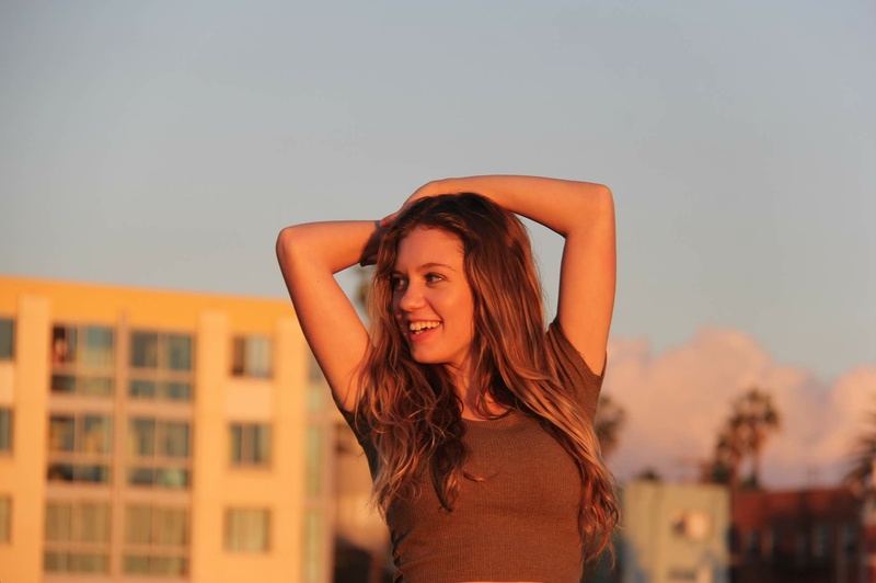 Female model photo shoot of RainaSilver in Santa Monica