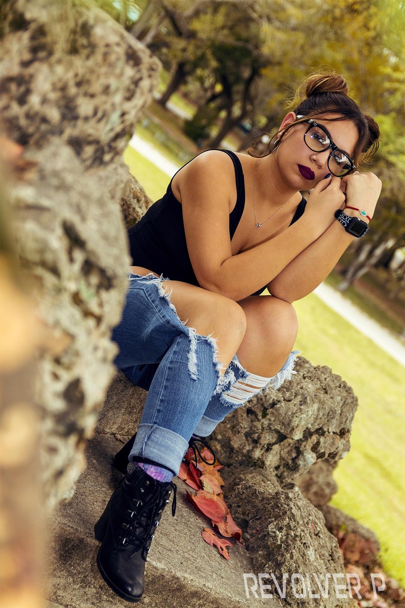 Female model photo shoot of Jessica_Revolver in Greynolds Park