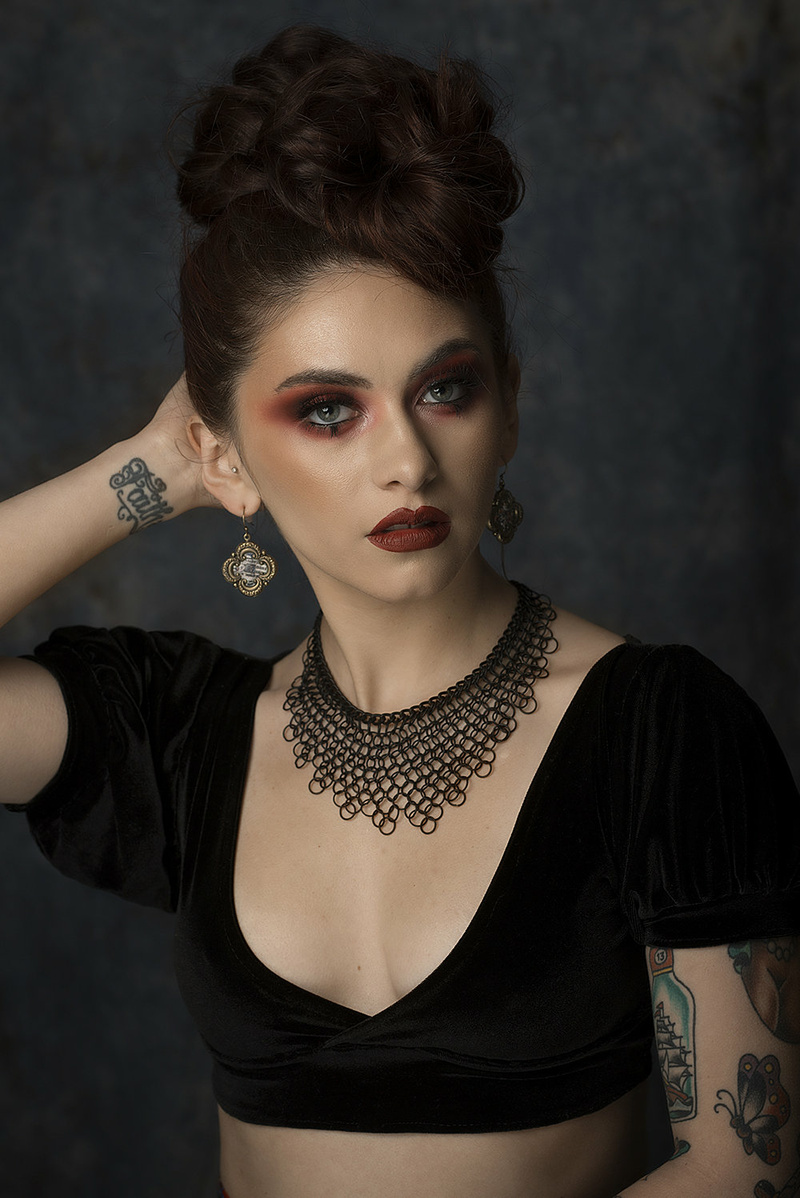 Female model photo shoot of SonnetCXVI