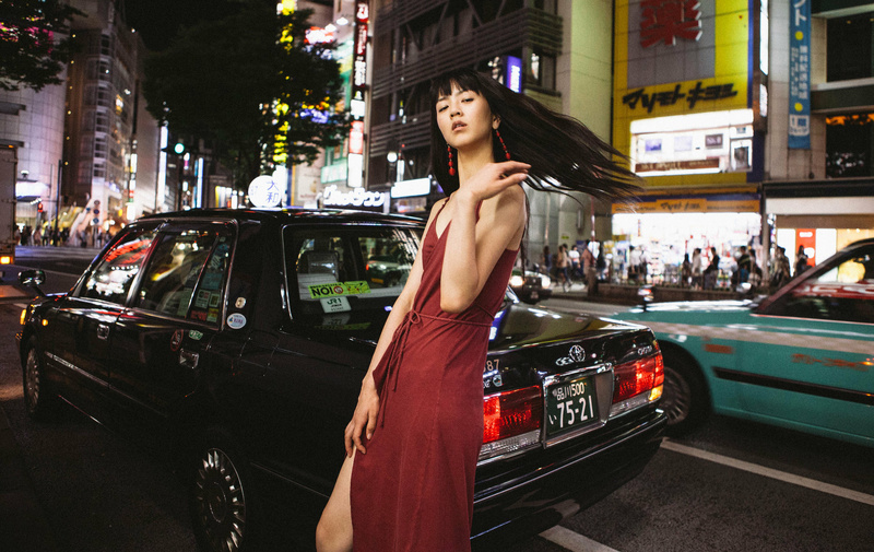 Female model photo shoot of -CR photo- in Tokyo, Japan