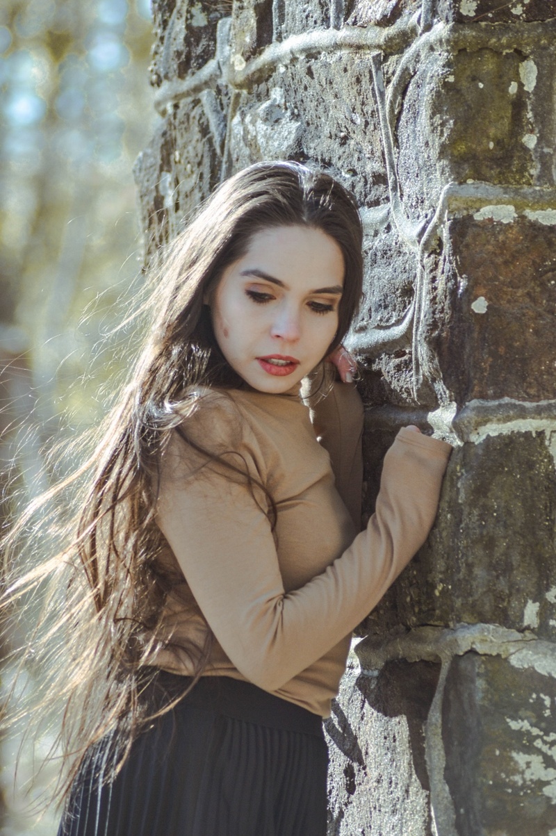 Female model photo shoot of ashfallenphotography and Rachel Dashae in Wells Mills County Park