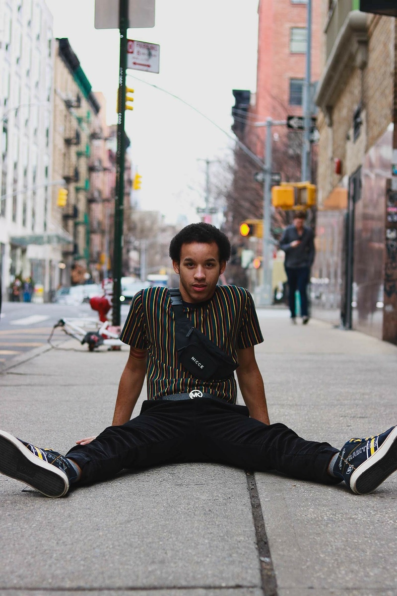 Male model photo shoot of Noah Wilson in Soho, New York
